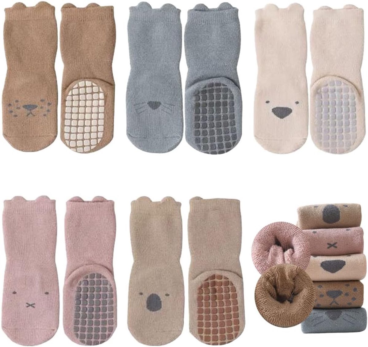 Sokken met anti slip grip dikke thermische sokken