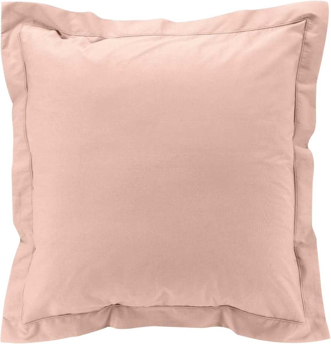 douceur d'intérieur, Kussensloop (63 x 63 cm) perkaline nude, perkal katoen