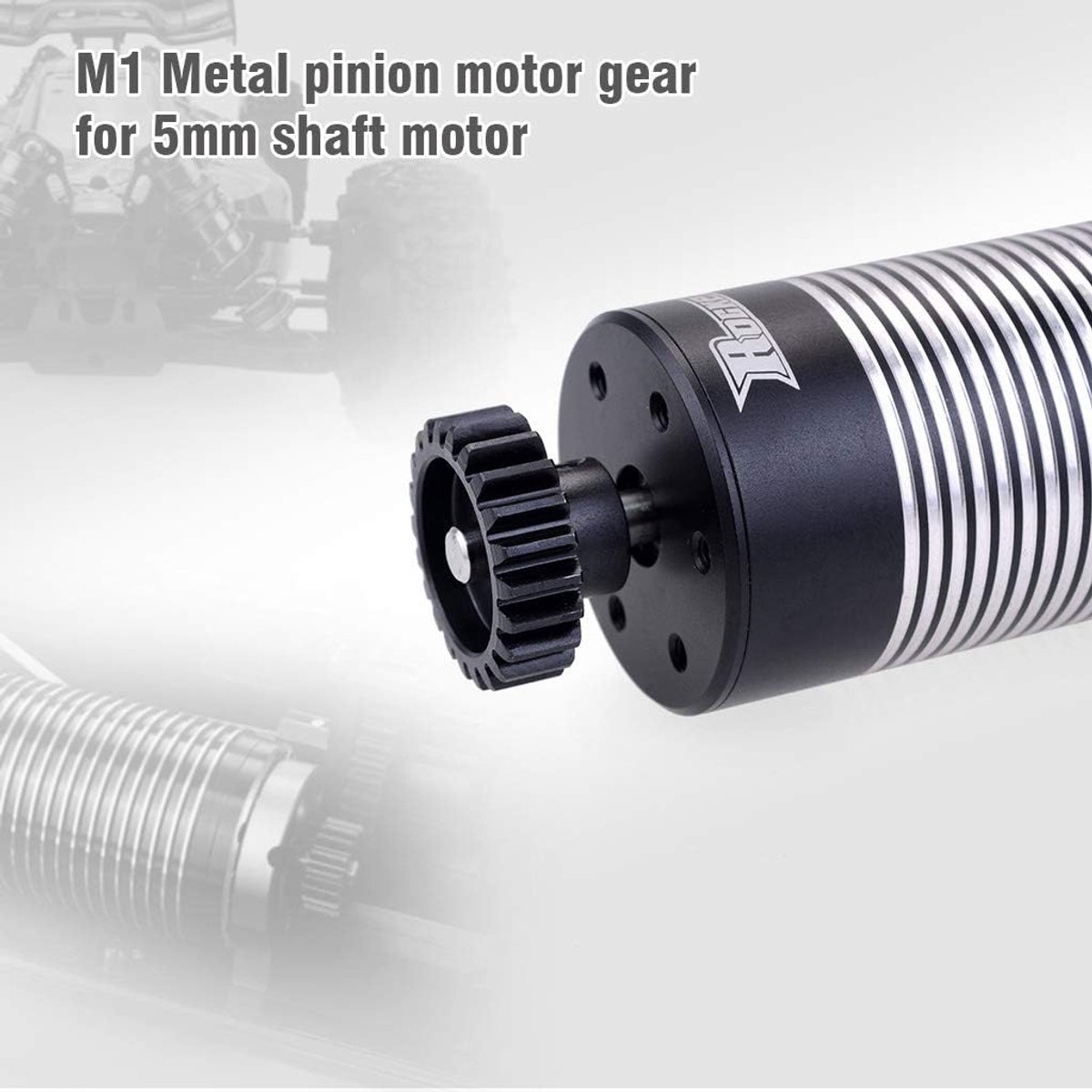 5 STKS M1 5mm 18T 19T 20 T 21 T 22 T Pinion Motor Gear voor Rc Auto 1/8 Geborsteld Borstelloze Motor