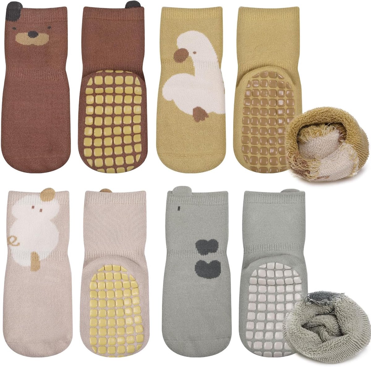 Sokken Van Katoen Voor Meisjes En Jongens, Thermische Wintersokken, Maat S/M/L, 0-5 Jaar