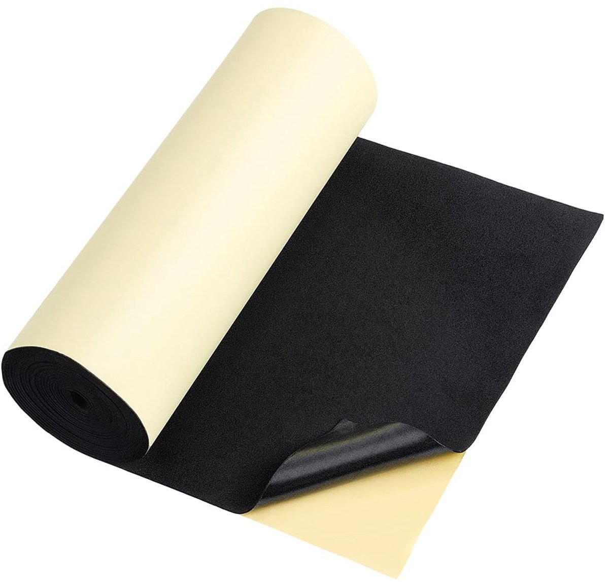 3 m x 20 cm grijze zelfklevende schuimrubberen rol, 1 mm dik, waterdichte schuimrubberplaat ter bescherming van meubels, een gat stop, kostuums en knutselproject