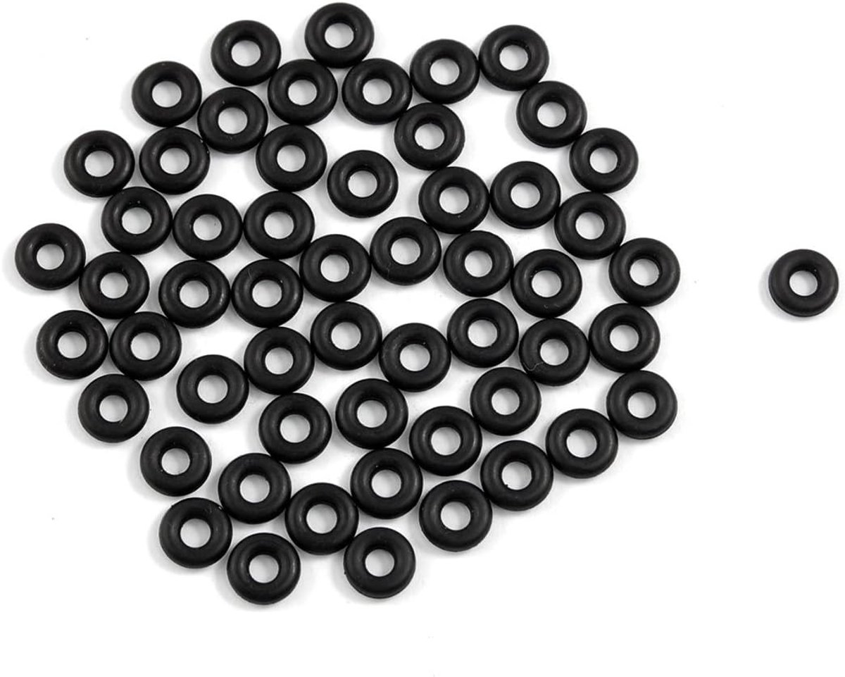 50x NBR 8mmx2.5mm O Ringen Gat Afdichtingspakkingen Wasmachines voor Automobile