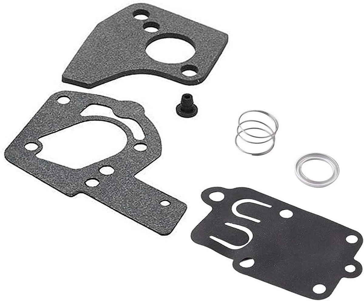 Carburateur membraan kit 5021K met pakkingen voor Briggs & Stratton 80200 81200 82200 092252 133292 134202 135202 3 tot 5 HP horizontale motoren, voor carburateur 498298 498 4998 4992 5951