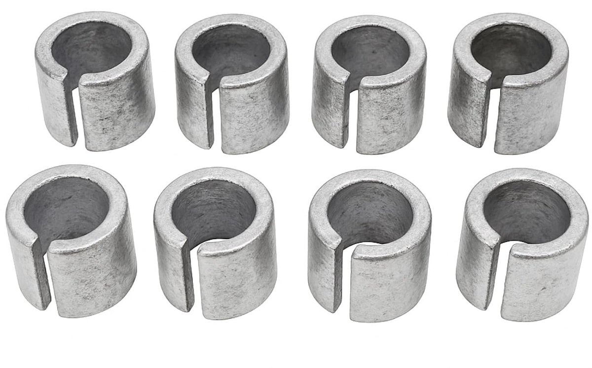 8 x accuklemmen, adapter voor autoaccu, universele accuklemmen-converter voor anode- en kathodeverbinding, compatibel met accuklemmen 12 V
