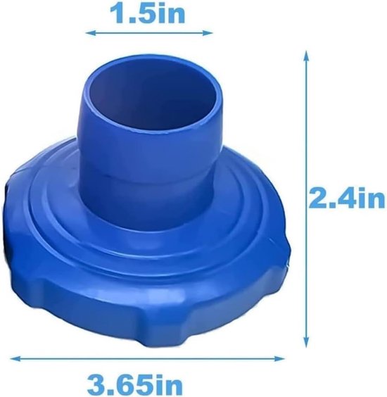 zwembadadapter voor Deluxe Surface Skimmer, wandhouder, adapter, bovengronds zwembad, wasmachine, reinigingsaccessoires — afbeelding 2