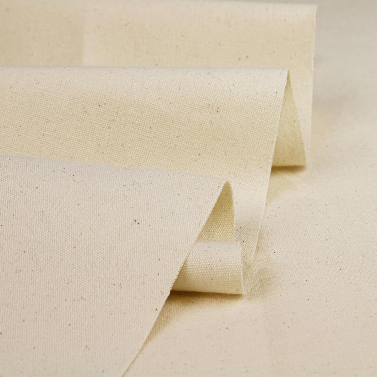 Stof - ongebleekt 100% katoen per meter, 230 g/m² zwaargewicht - 150 cm 60" inch breed voor knutselen, naaien, quilten, borduren, voeringen, doe-het-zelf projecten en