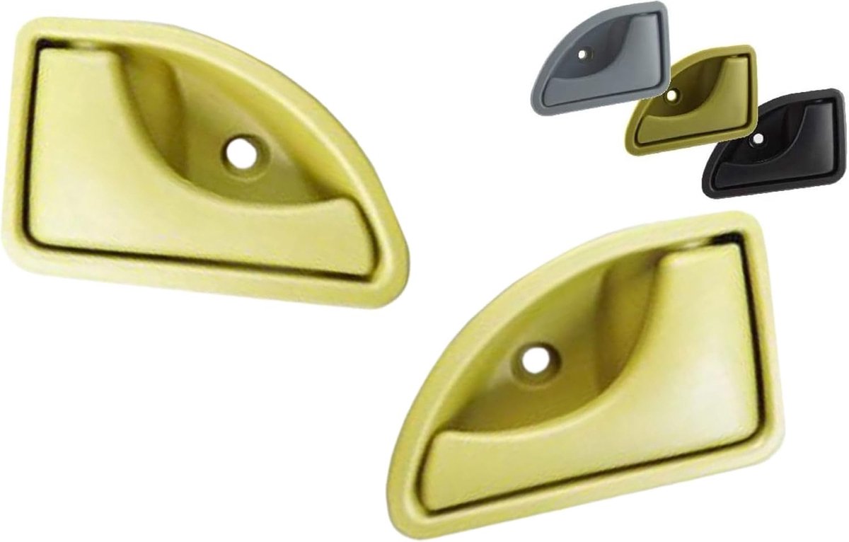 links en rechts, deurbel voor RENAULT TWINGO (1993-2007) / KANGOO (1998-2010) (geel/groen)