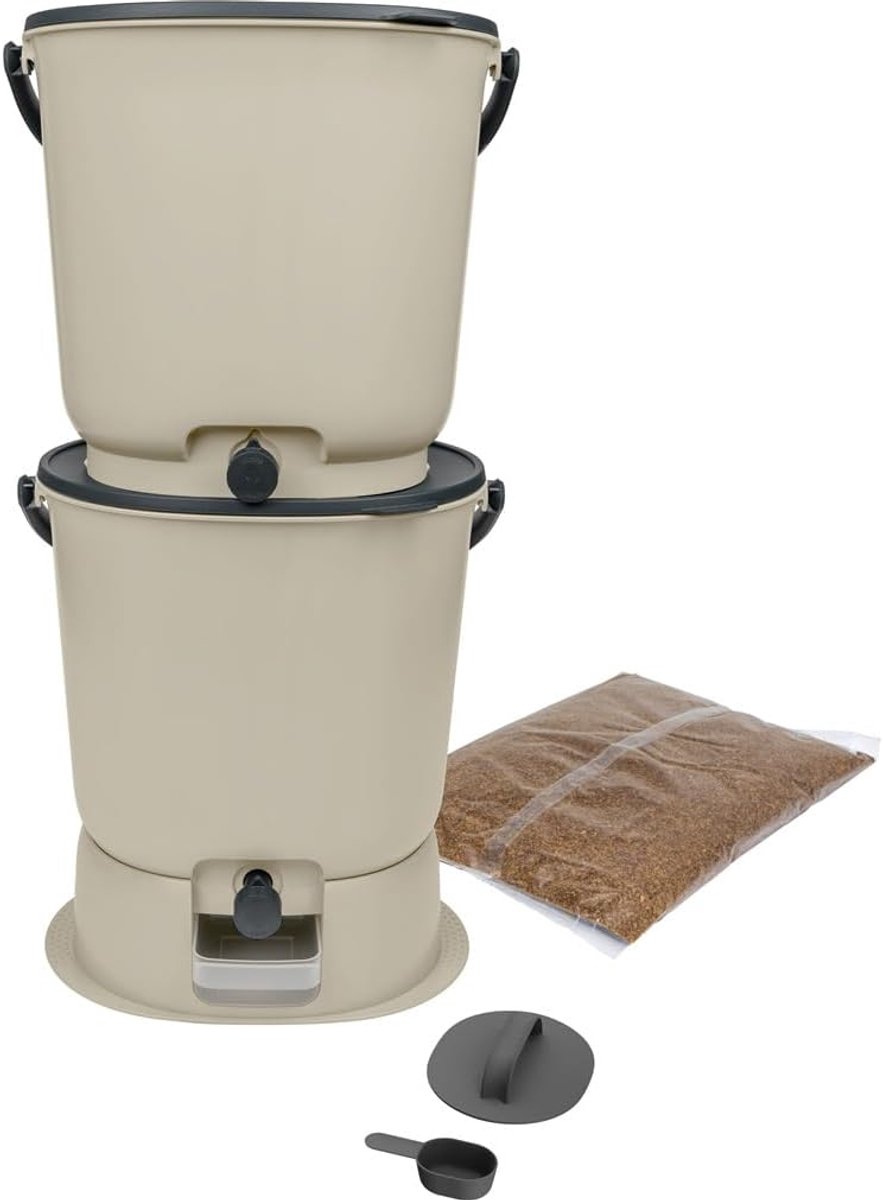 Essential Compostbak 15,3 l + 1 kg Brain + 1 crèmebasis 2 stuks