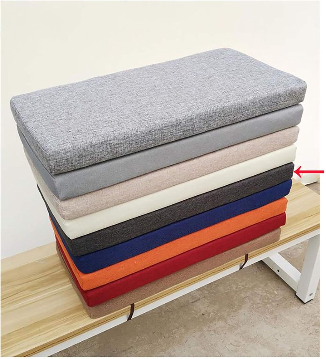 wangk Settee Kussen Zitkussens Antislip Rechthoek Bank Kussen Zitkussen Zitkussen Outdoor En Binnen,Bank Meubels Outdoor Kussen