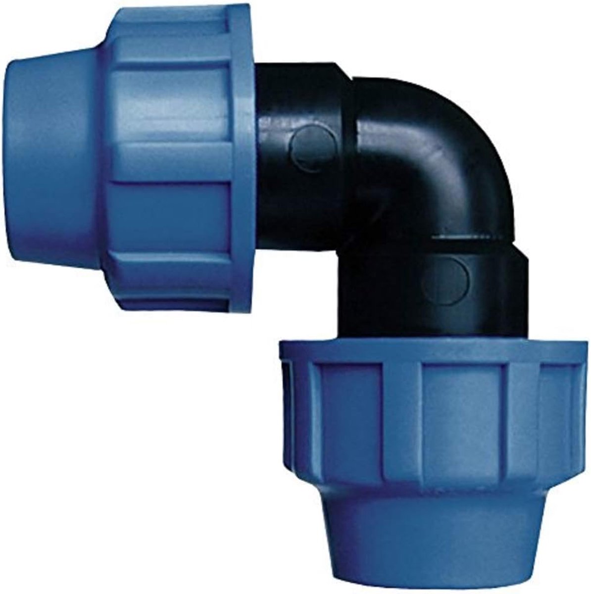 T610332 bewateringssysteem hoek PE-buis, Ø 32 mm, polypropyleen, voor koud water