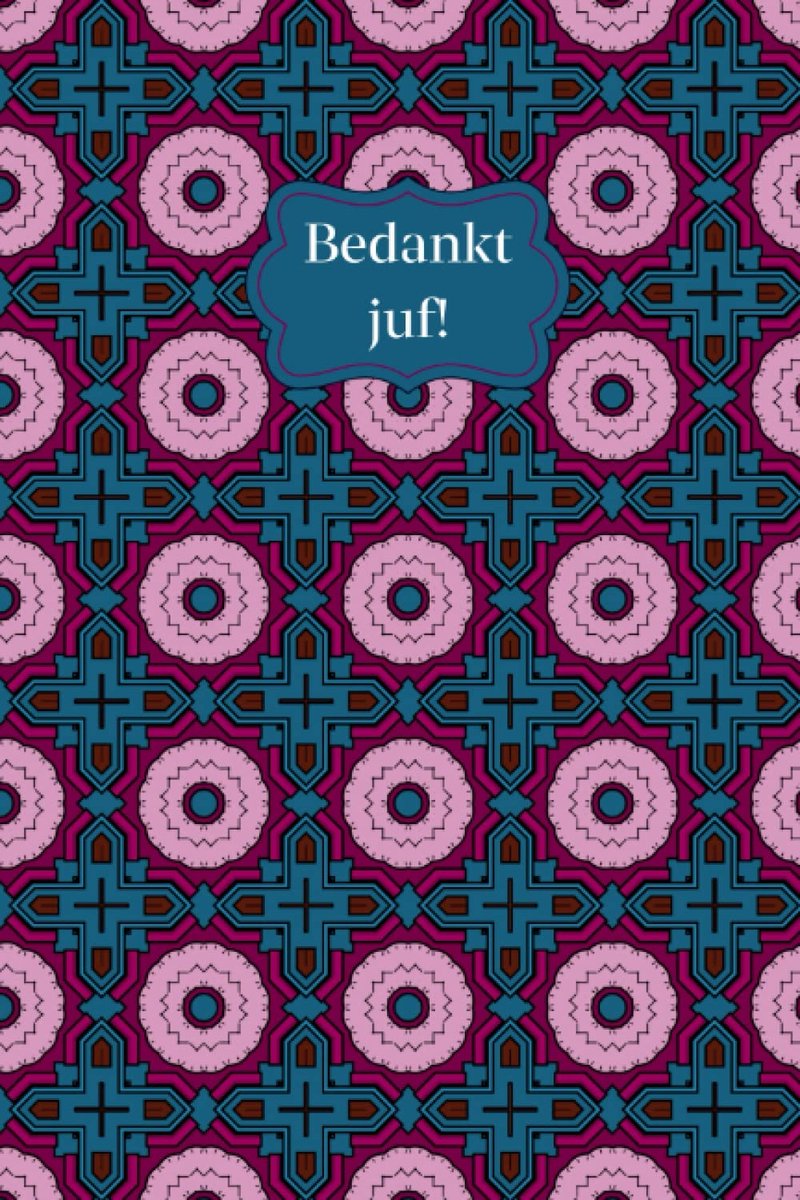 Bedankt Juf - Notitieboekje: Leraar Bedankje Schrift 5A formaat - ShopVlot