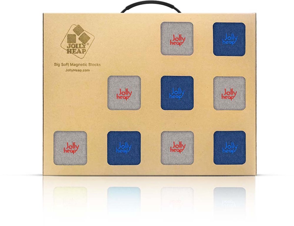 Jollyheap magnetische blokken
