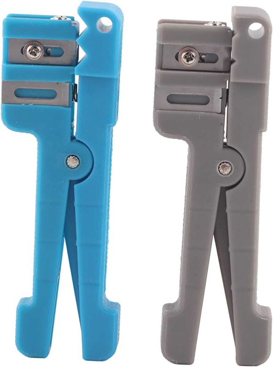 Fiber Optic Jacket Stripper 45-162+45-163 - Coaxiale Kabel Cutter Tool Verstelbare Bladen Lichtgewicht Design