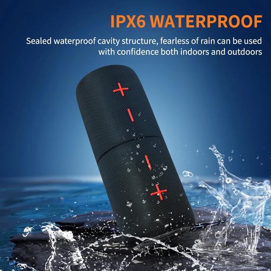 Draadloze Bluetooth Speaker Set 2-in-1 Splitbaar - 40W Dual Speaker - Waterdicht IPX6 - 24 Uur Speeltijd - Diepe Bass Stereo Geluid — afbeelding 3