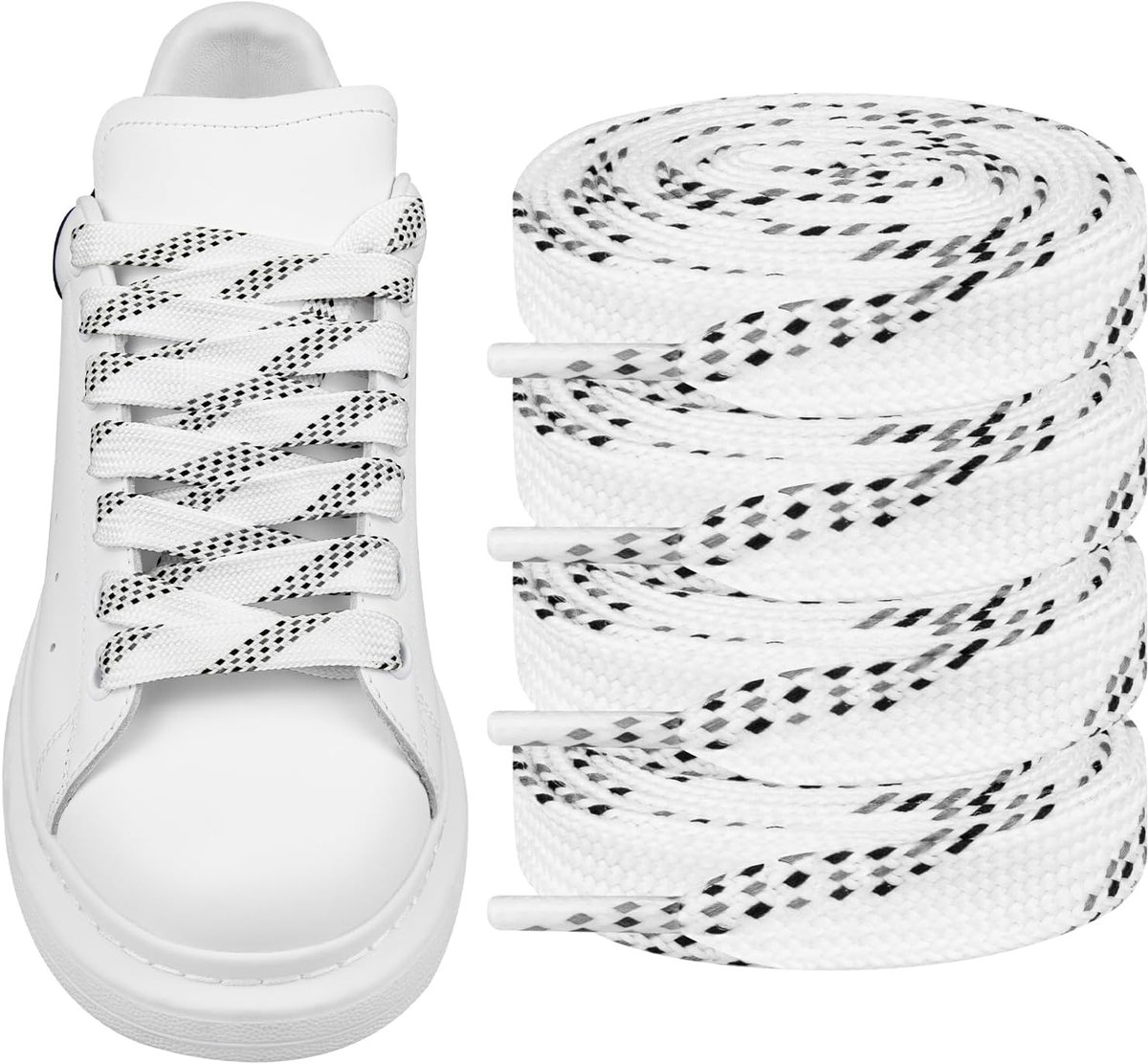 Vervangende Schoenveters Alexander McQueen, Platte Laces