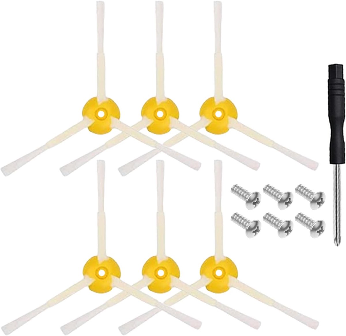 Zijborstels voor iRobot Roomba 500 600 700 800 900 serie, reserveborstels voor iRobot Roomba 500 600 700 800 900 serie
