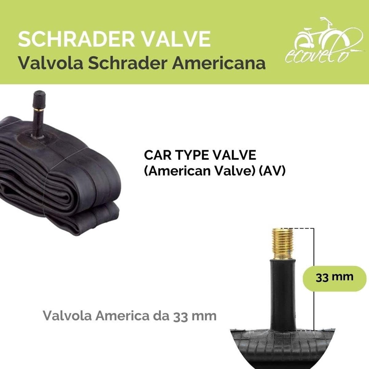 2 luchtkamers 20 x 4,0 voor Fat Bike ventiel Amerika Schrader fiets MTB banden E-bike elektrische fiets