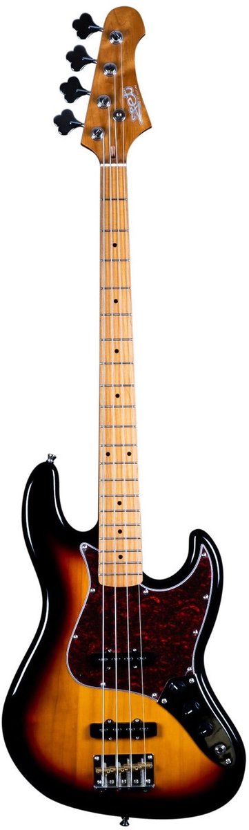 JET Guitars JJB-300 Sunburst elektrische basgitaar