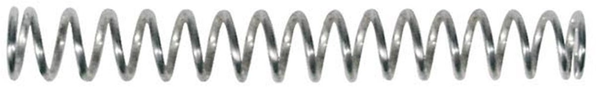 Boston SPR-42 pickup mounting spring, recht, 12 stuks, diam. 5mm, sterk, lengte 42mm