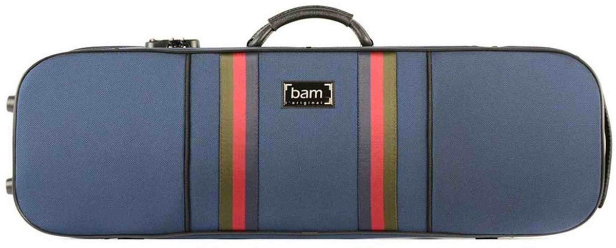 BAM SG5001SB St. Germain vioolkoffer oblong 4/4 blauw