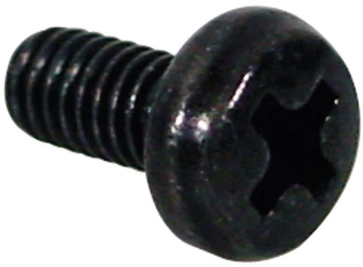 Boston MHP-20BK bolts for machine head shafts, black, 2,5x5mm, 12-pack