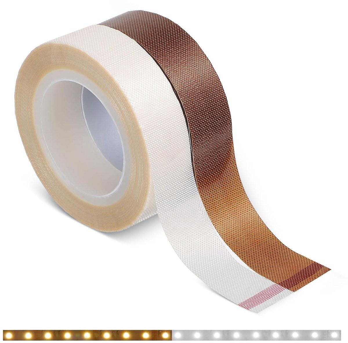 2 rollen verduisteringsband, led-strip, afdekking, dimmen, lichtdimming, sticker voor ledstrip, tv-achtergrondverlichting, keuken, slaapkamer, decoratie