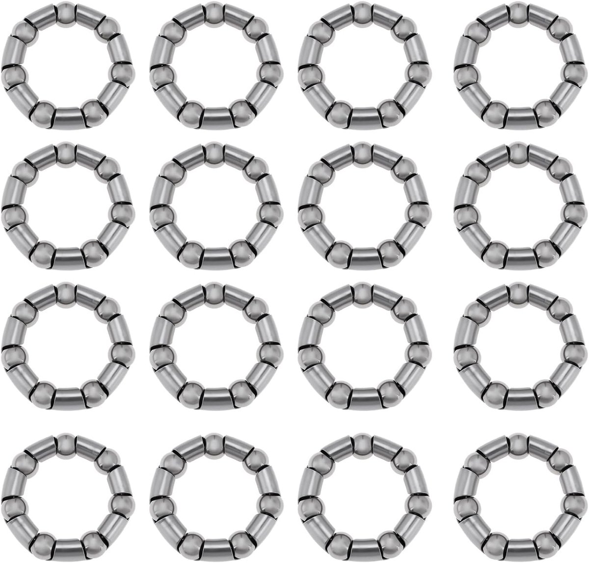 16 stks Fiets Crank Lager Retainer 5/16 Inch x 7 Bal voor Mountainbikes Stretch Fiets Crank