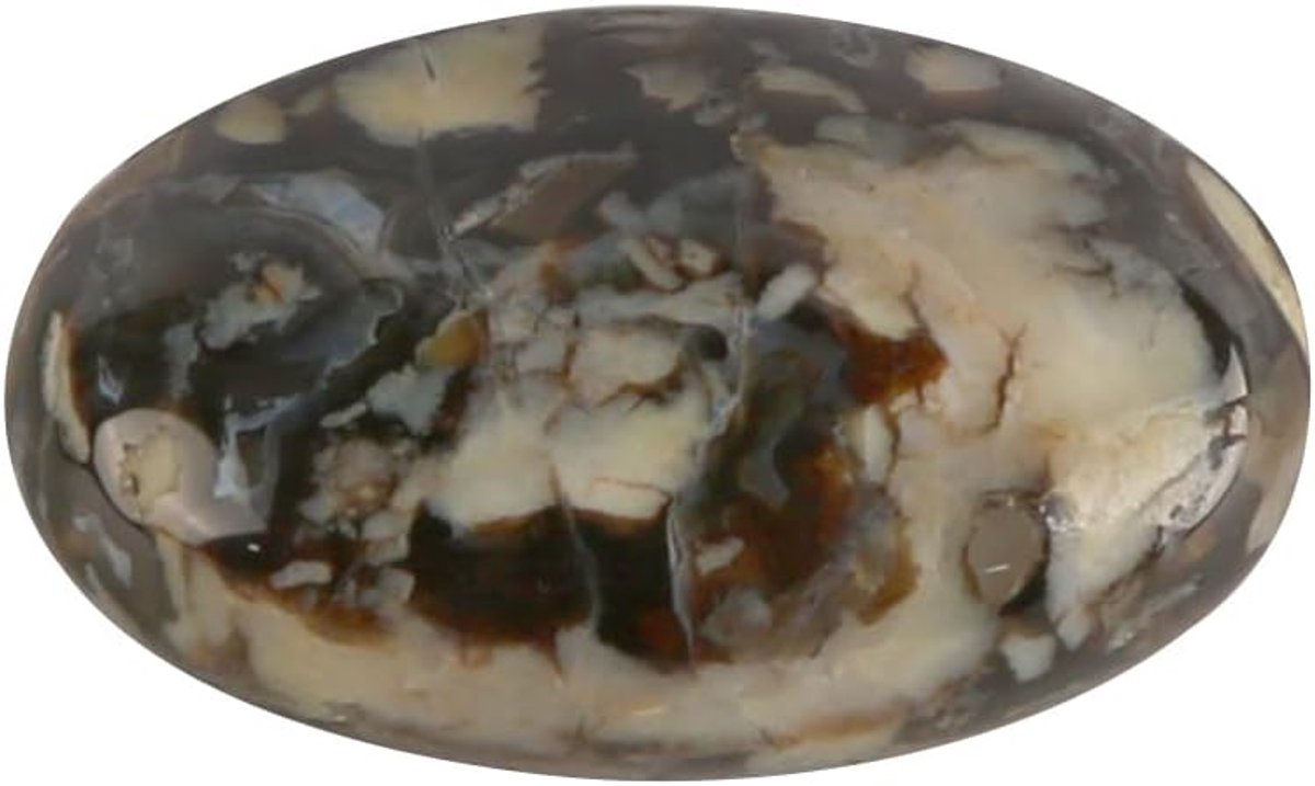 Worry Stone Reiki Healing Crystals Gepolijste Palm Edelsteen Duim Zak Steen voor Massage Stress Verlichting Meditatie Balancerend (4x6cm)