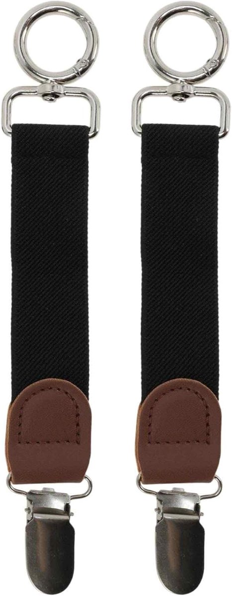 effen, hoedhouder voor reizen, reistas, rugzakken, portemonnees, bagage, outdoor, zwart, 2 stuks