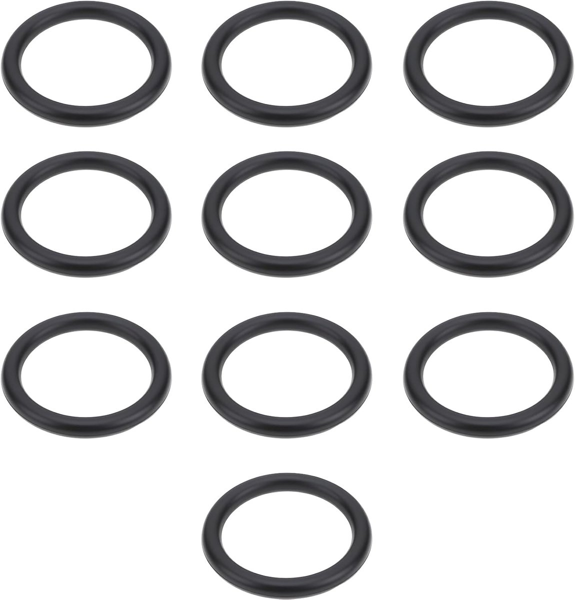 Store 10 Stks Tank Cap Seal Ring 26x19.8x3.1mm N0282222 N91008401 Compatibel met VW Compatibel met AUDI
