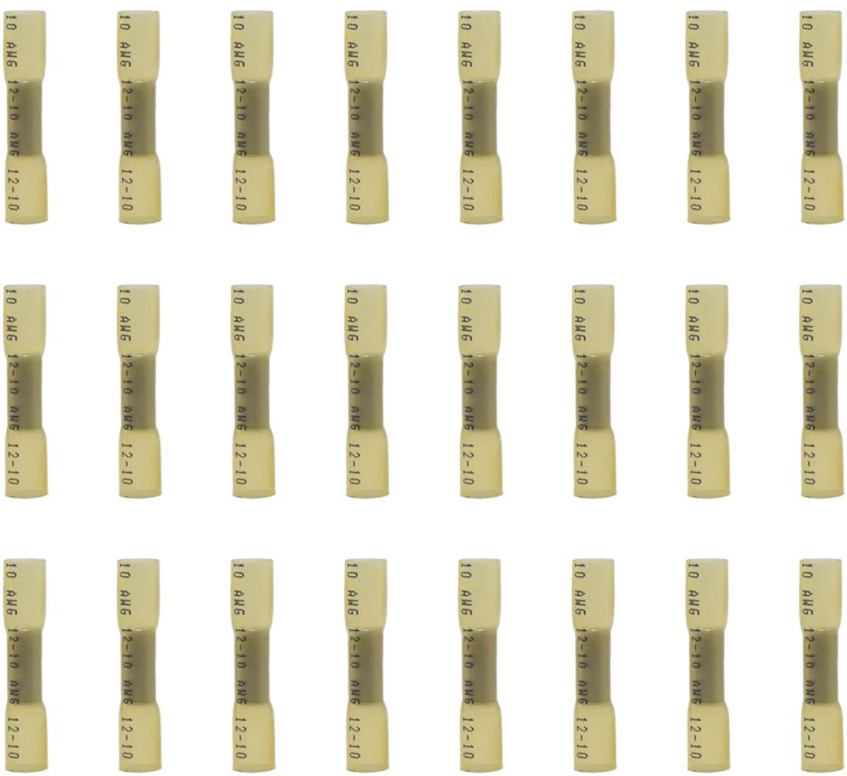 waterdichte kabelverbinders, stootverbinders, krimpverbinders, kabelschoenen, knelverbinders (DRTY), set van 50 stuks