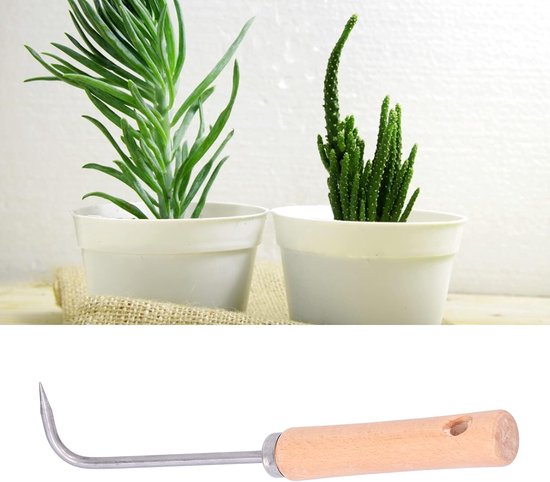 Klauw Wortel Haak Bonsai Haak, Wortel Pick Hark Tuinieren Stalen Haak Bonsai Tool Bodem Losmaken Tool Voor Tuinieren Ingemaakte Landschap — afbeelding 4