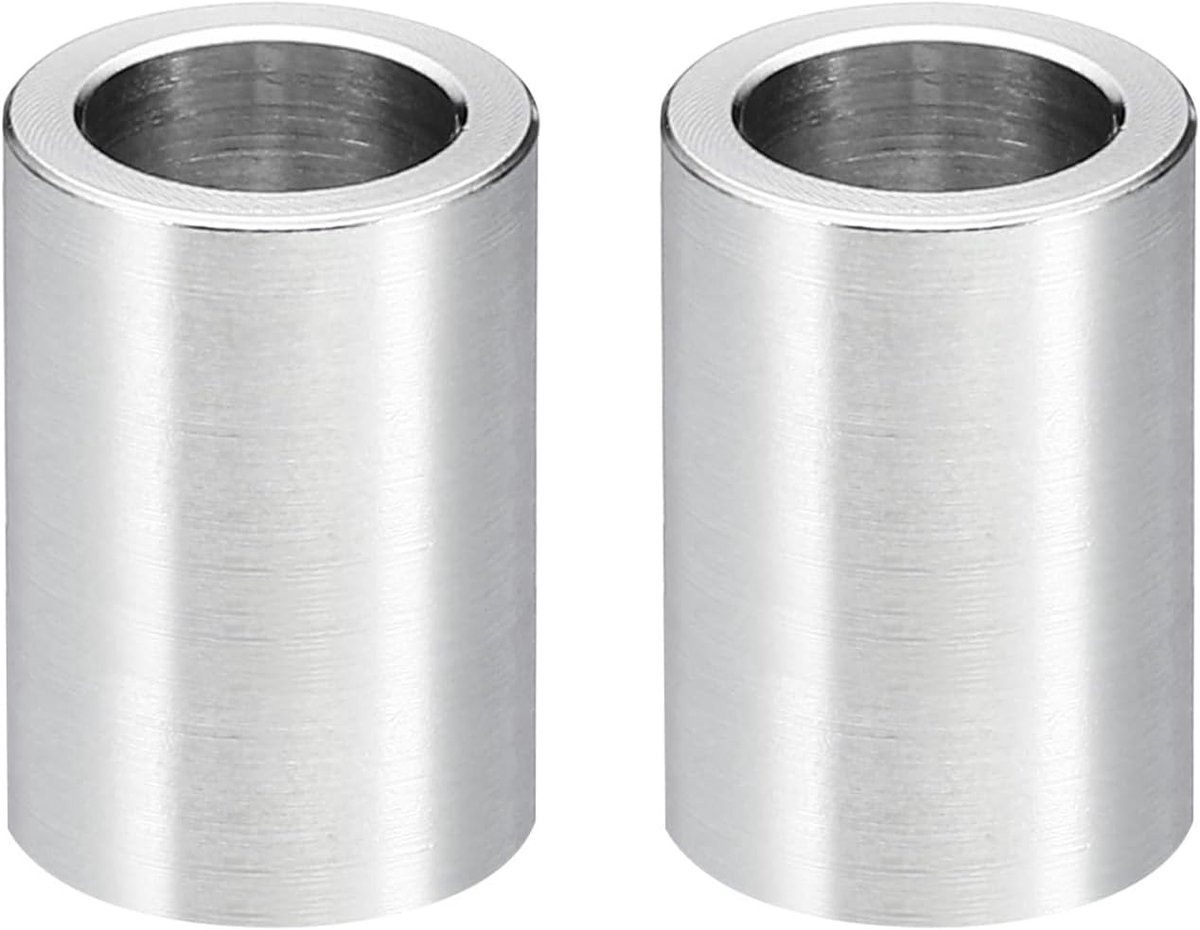 M8 roestvrijstalen afstandhouders, 2 stuks metalen afstandhouder roestvrij staal 8,2 mm ID x 12 mm OD x 20 mm L roestvrijstalen afstandhouder schroef afstandhouder voor 5/16 inch of M8 schroef
