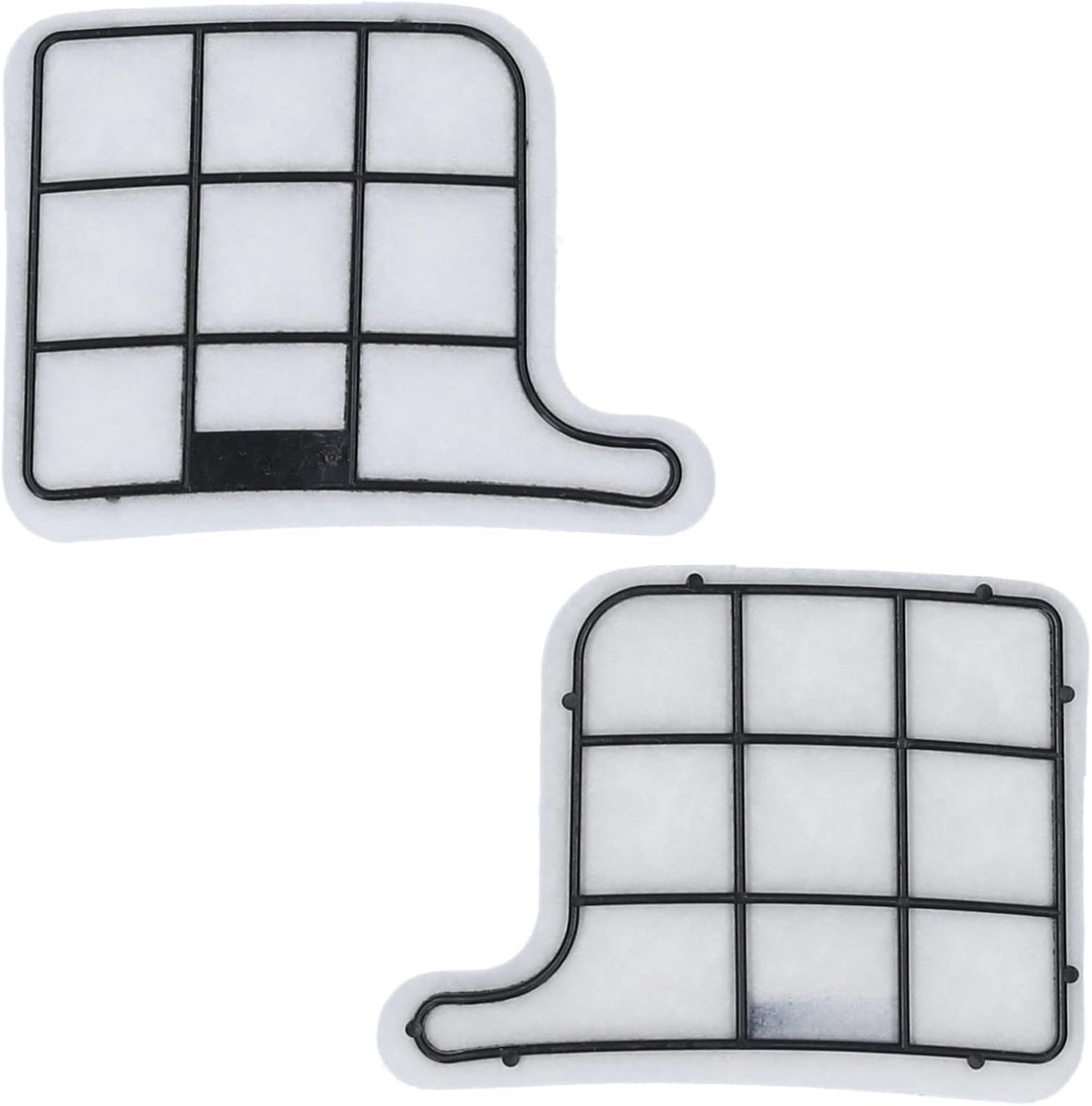 - Filterset geschikt voor Vorwerk Kobold VK 135/136 / 135SC / VK135 / VK136-2 x hygiënefilters + 2 x motorbeschermingsfilters | als alternatief voor accessoires FP 135, 136 / FP135, FP136