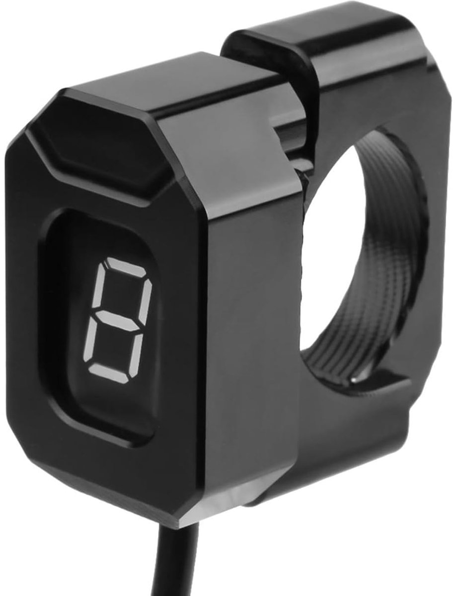 Speed Gear Indicator Houder, Zwart Aluminium Universele Digitale Gear Indicator Beugel voor Motorfietsen