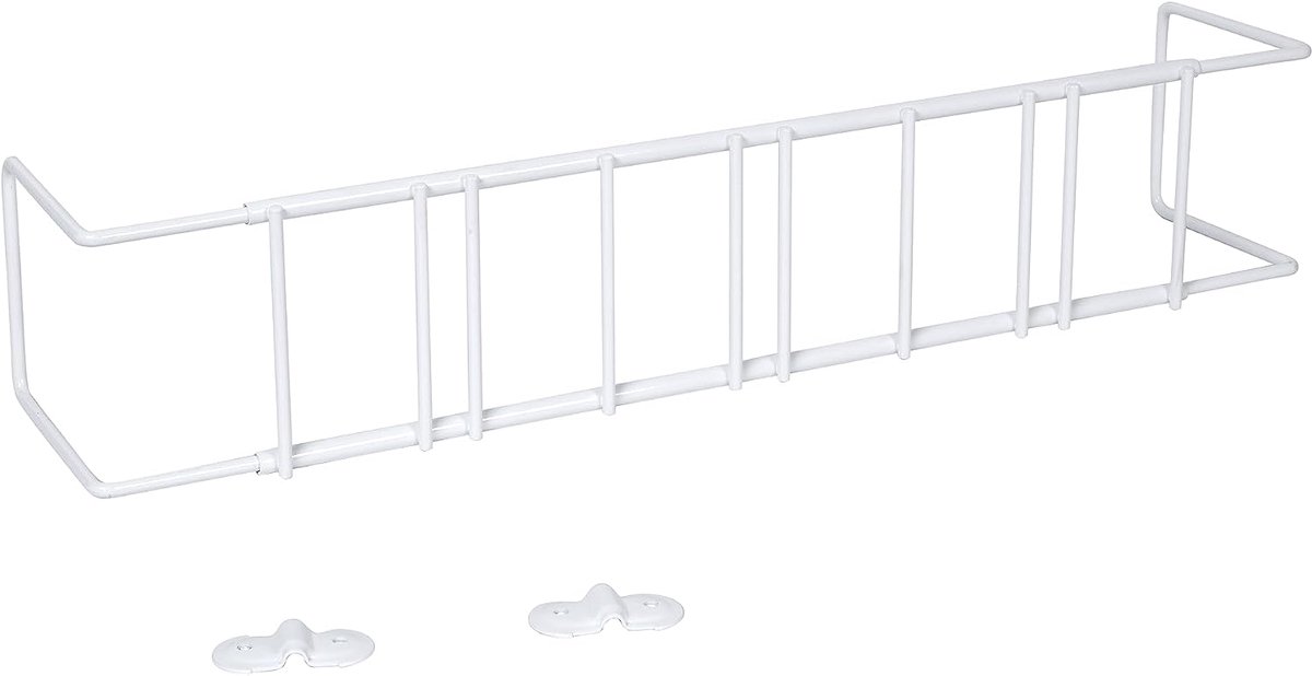 Raamhouder, uittrekbaar van 120 tot 150 cm, wit