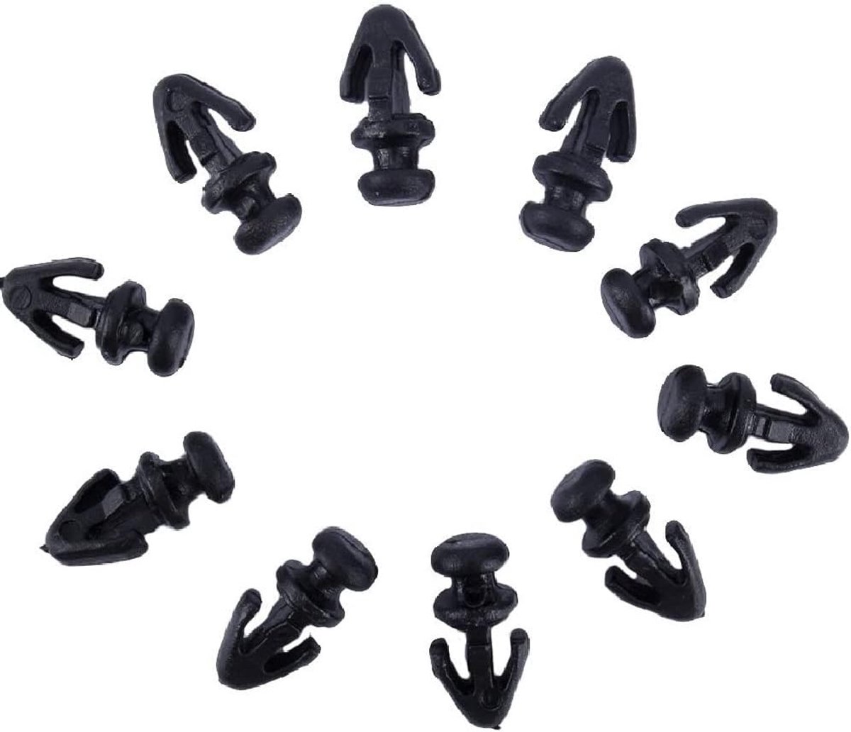 10 St Deur Pakking Dorpel Afdichting Trim Fasten Clip Tochtstrip Voor Mondeo