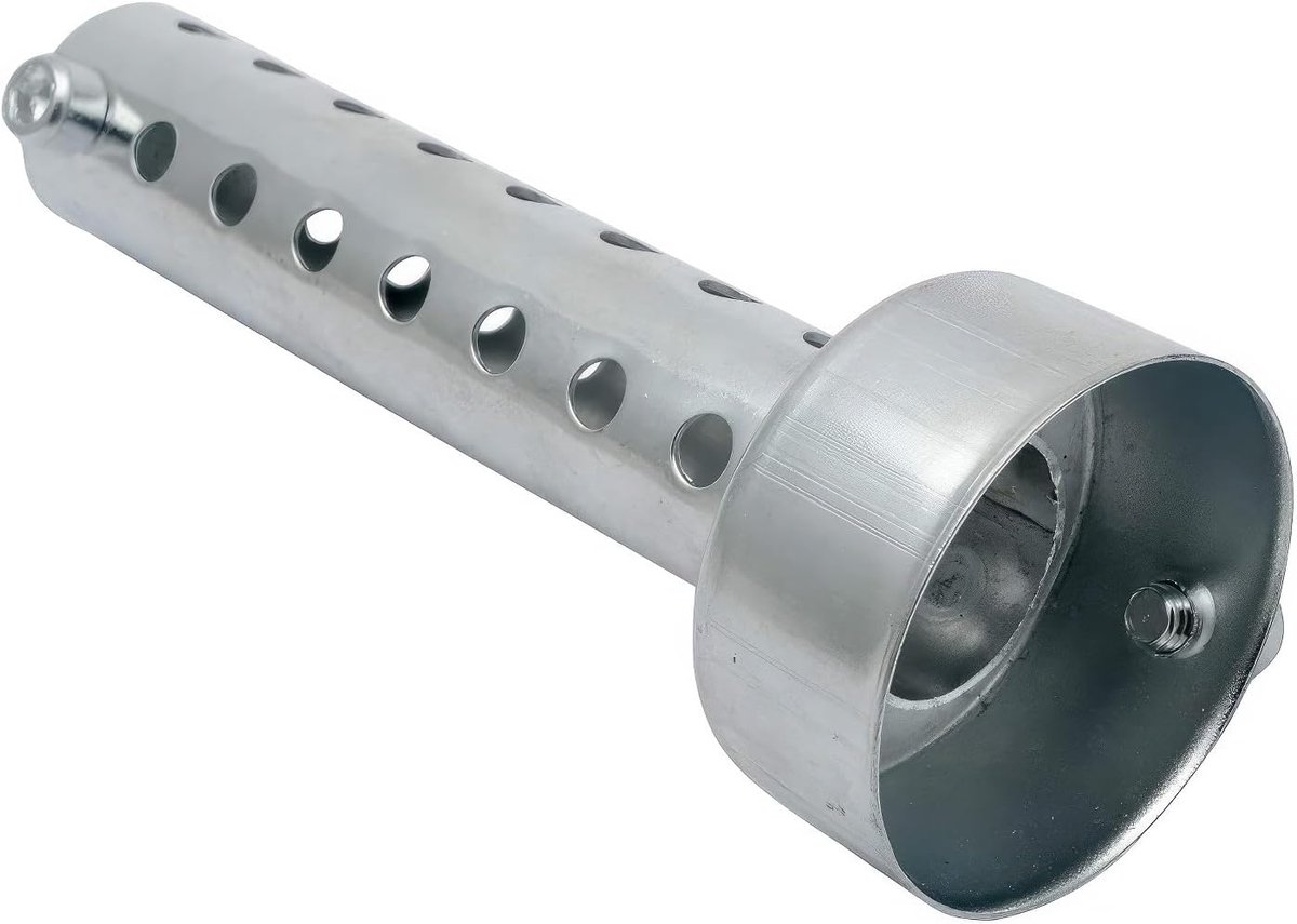 42 MM Zilver Motorfiets Uitlaatdemper, Baceyong 1PC Universeel Voor Motor Uitlaat Uitlaat Baffle DB Killer Korte Demper