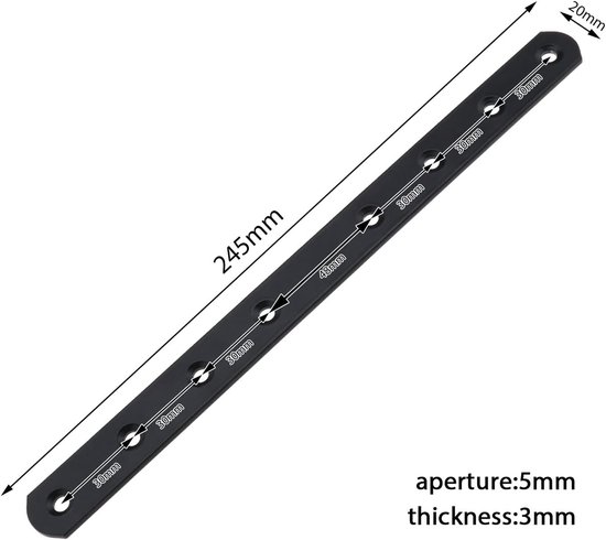 4 Stks Platte Bretels Rechte Hoek Beugels Met 32 Schroeven Metalen Bevestiging Platte Beugels Bar Connector Voor Reparatie Bevestiging Houten Meubels Boekenplank Tafel Zwart — afbeelding 3