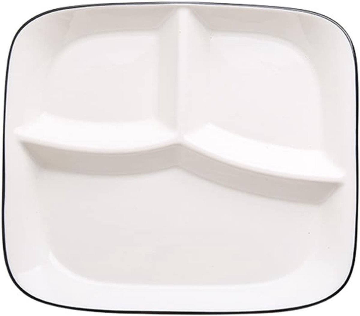 dieetbord, dieetvoeding, portiecontrole voor salade, dessert, noedels, steak, ontbijt