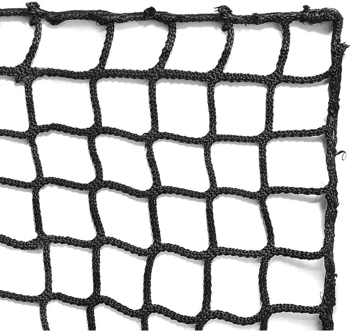 Voetbal Backstop Net 3x3M/ 3x6M, 10x10cm Vierkant Gaas zonder Knoop - Net voor Spotive Training Veld van Voetbal, Basketbal