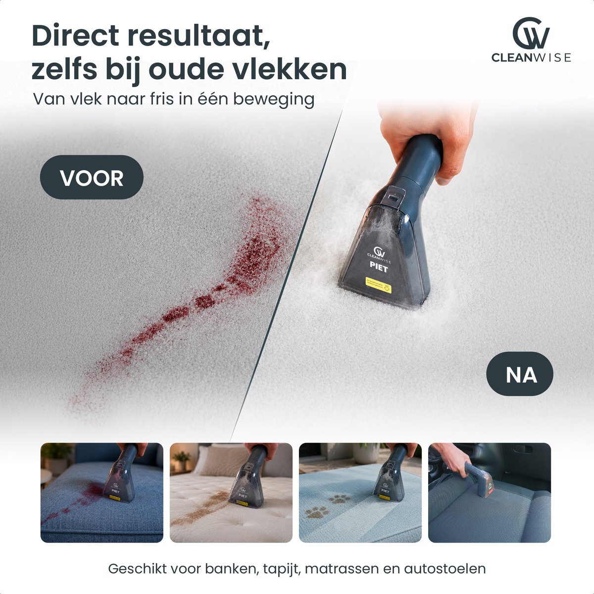 CleanWise CleanWise Piet Vlekkenreiniger - afbeelding 5