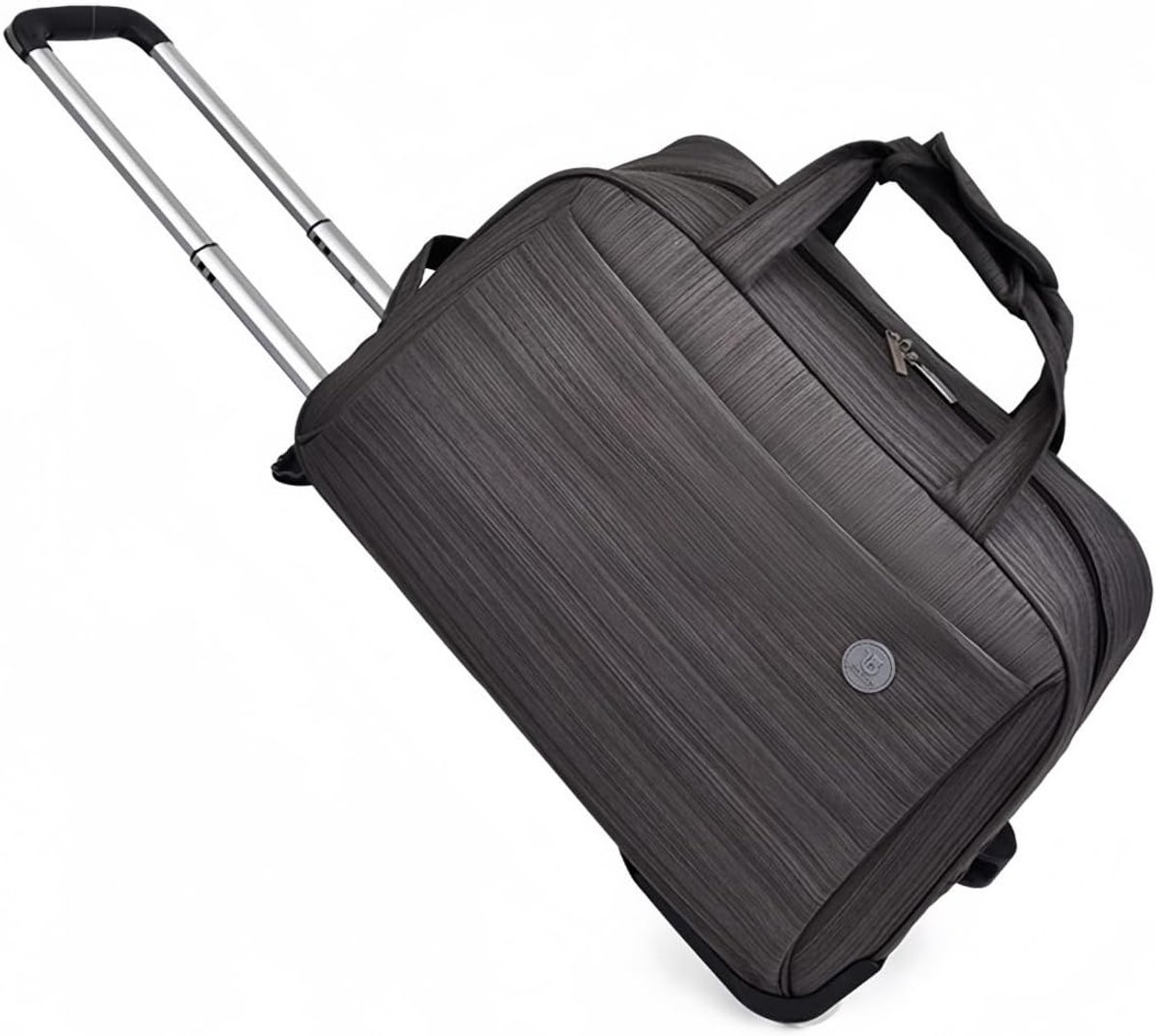 Reistas met wielen 36L - Bruin - Waterbestendig - Handbagage voor korte trips - SnelShoppen