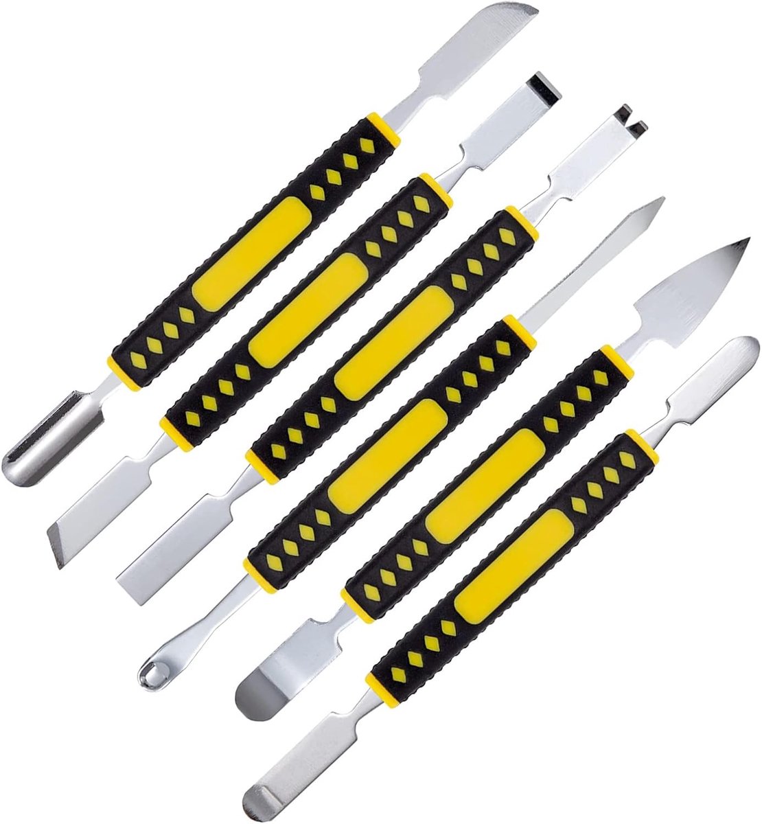 Metal Breaking Bar Set of 6 Electronic Repair Tool Boat Sticks Mobile Phone Metal Crush Bar Set Disassembly Tool for - ShopVlot