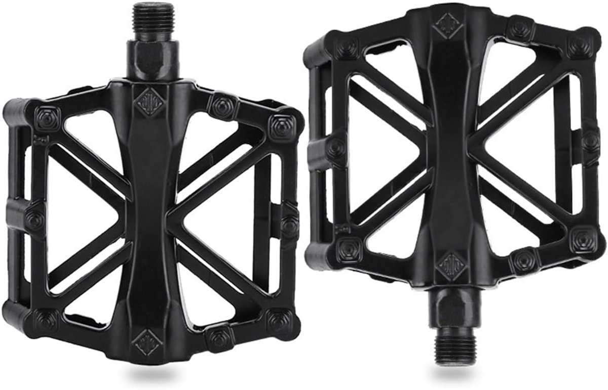 2 Pieces Bicycle Pedals With Sealed Anti Skid, Non-slip MTB Pedals,Bike Bicycle Pedals Aluminum For Mountain Bike - ShopVlot
