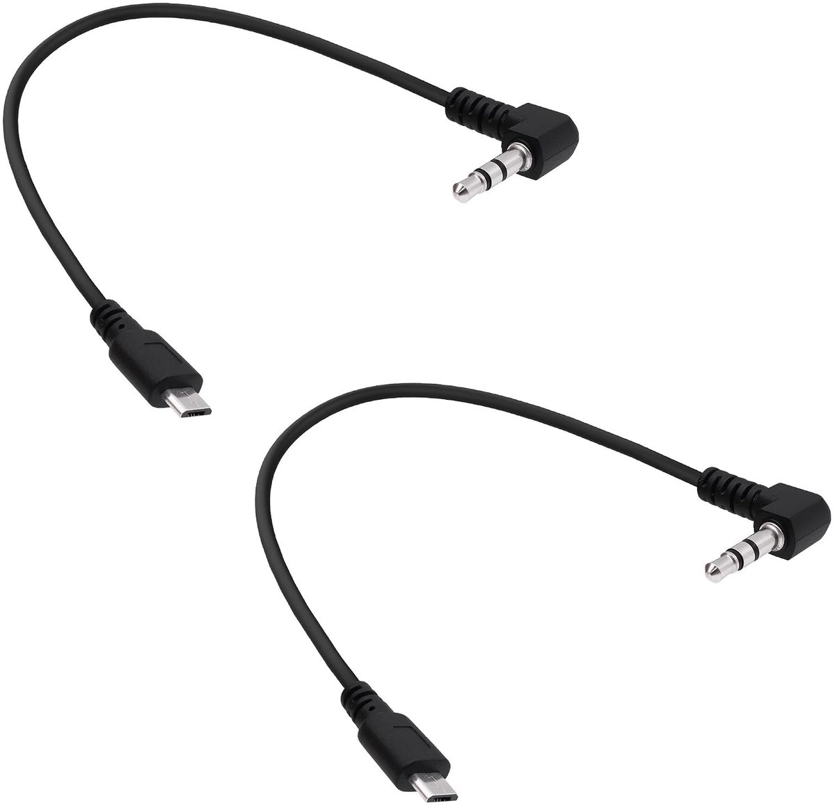 Micro-USB to 3.5mm Audio Cable Adapter Micro USB Plug to 3 Pin 3.5mm TRS Plug AUX Stereo Audio Converter Extension - ShopVlot