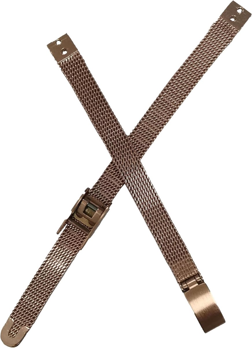 NZZXTO Replacement Watchband for OBAKU ladies stainless steel 6mm with screw - ShopVlot