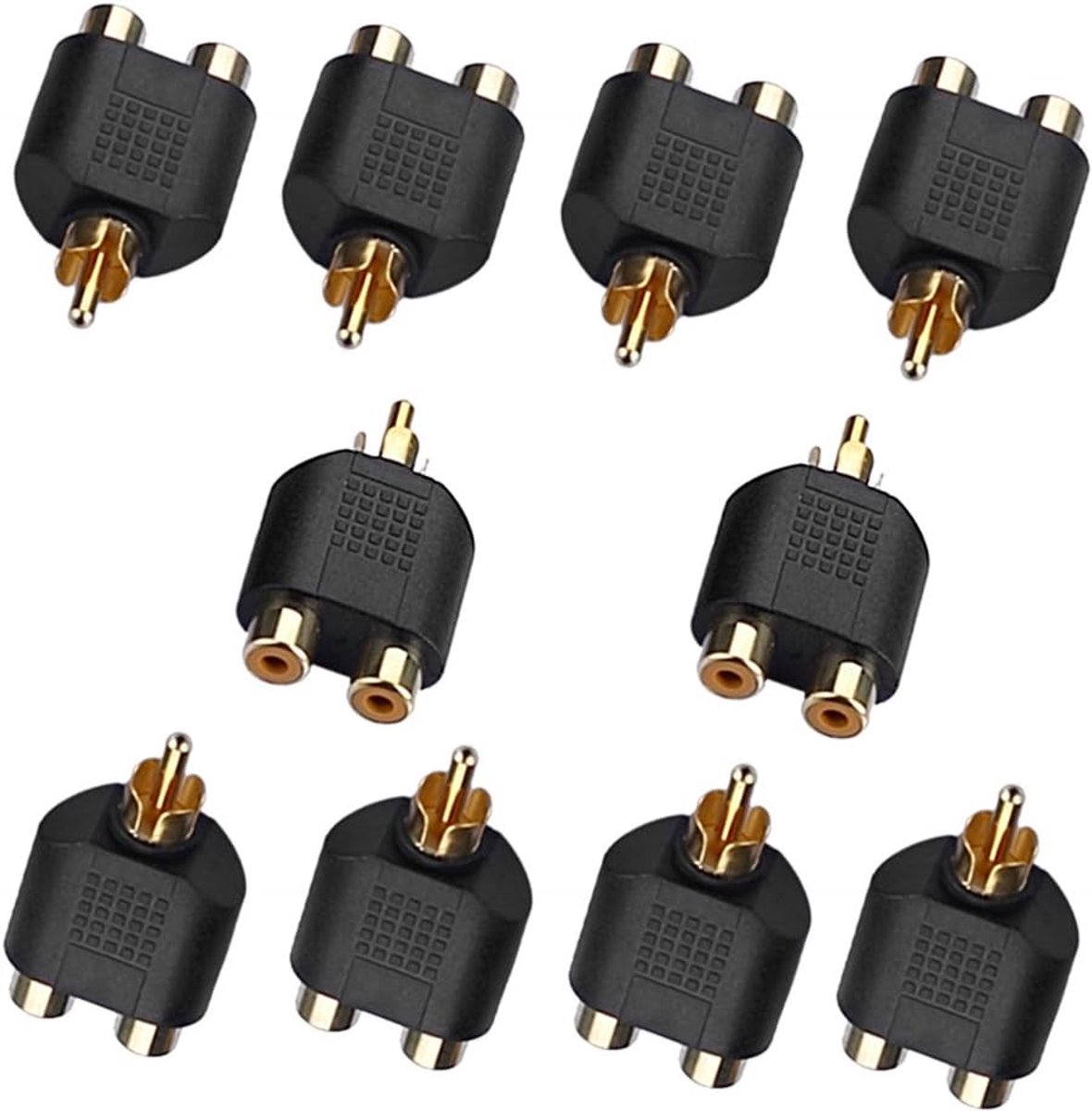 (RCA plug to 2 cinch socket, 10 HP) - ShopVlot