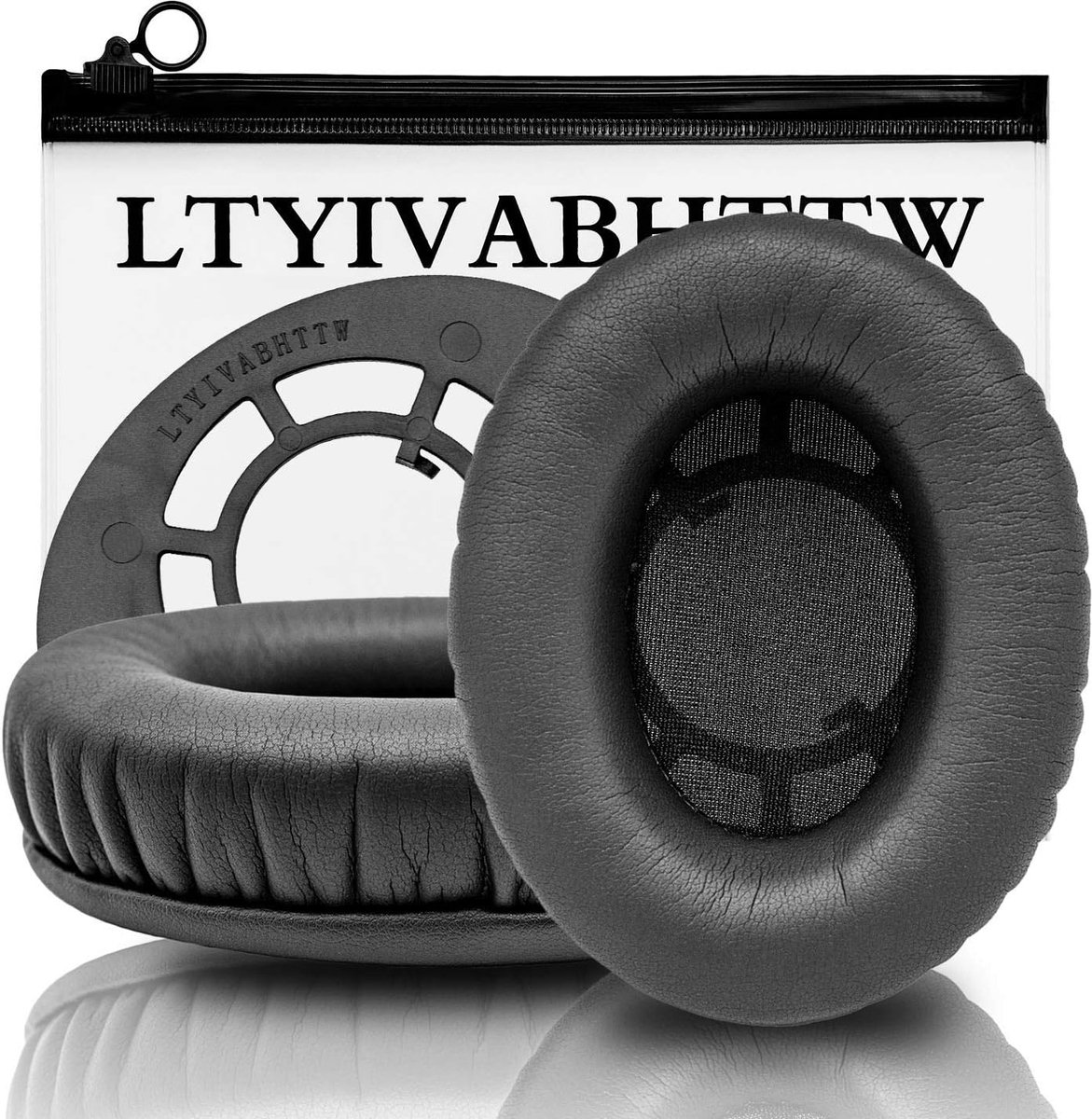 Replacement Ear Pads for Headphones, Compatible with RS120 RS 110 HDR120 Wireless Headphones with 2 ABS Ring - ShopVlot