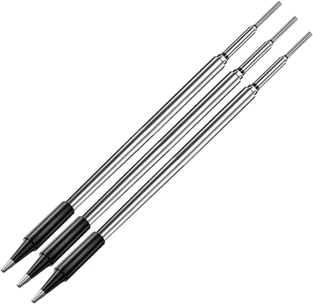 3pcs C210 Soldering Iron Tip Metal Welding Head, USB Soldering Iron Tip, 5V Battery Soldering Iron Tip, Soldering - ShopVlot